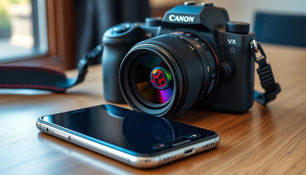 Mobile camera dslr how to convert