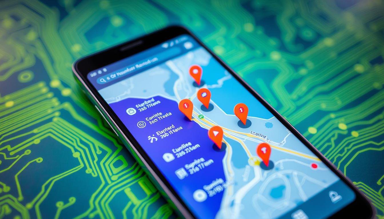 Mobile number tracking app