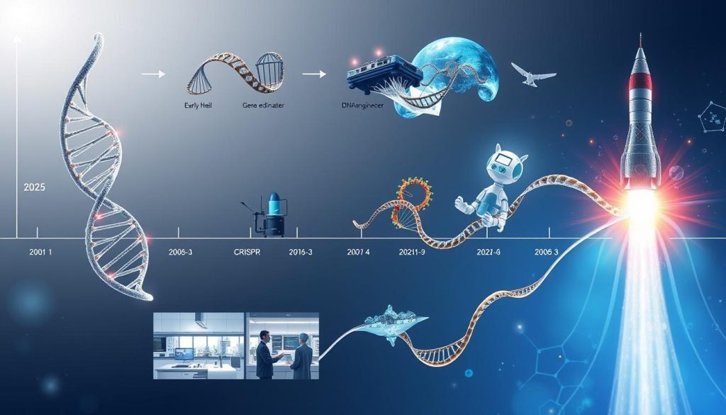 evolution of DNA technology