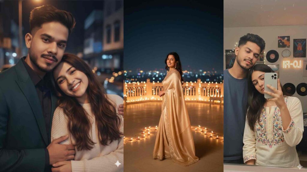 Cinematic Couple Photo Editing Romantic Portrait