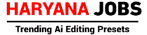 Haryana dc jobs presets